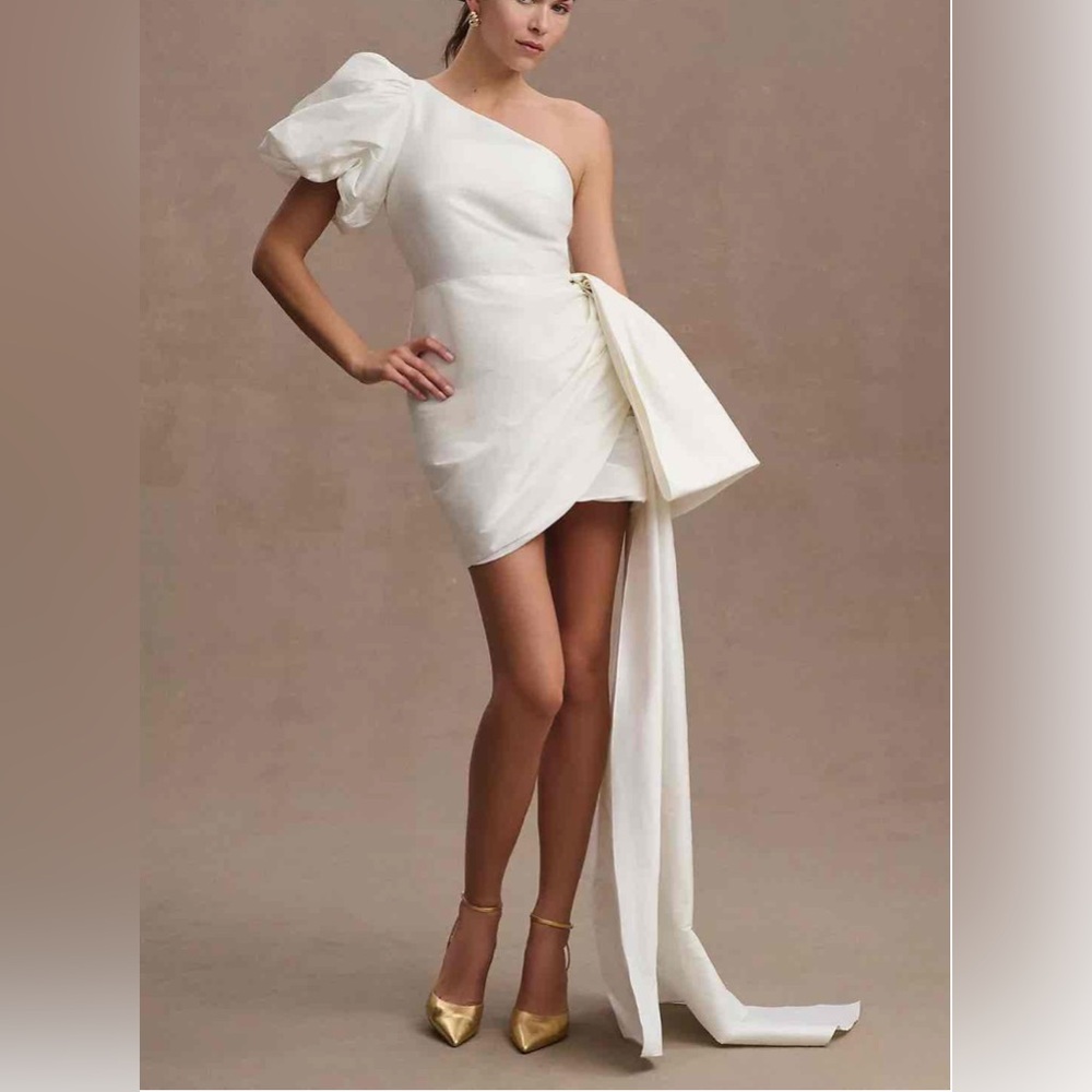 Sachin & Babi Dova White Mini Dress Size 2 NWT